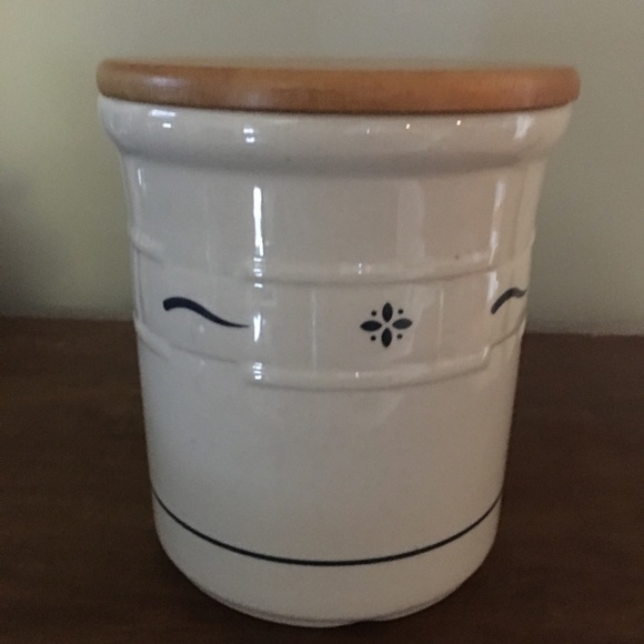 Longaberger Kitchen Vintage Longaberger Blue Ceramic Kitchen